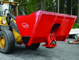 Maşină de împrăştiat cu disc şi auto-încărcare TSA 1500 - 1