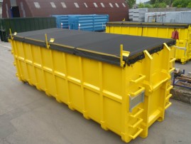 Containere cu role - dotate cu capac - 3